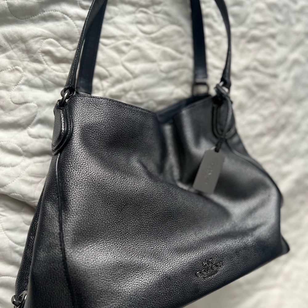 Coach - Vintage Grey New York Handbag